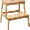 5Five - Bamboe Keukentrapje/opstapje Met 2 Treden 47 Cm - Keuken/badkamer Krukjes -Huishoudelijke Artikelen Winkel 1064x1200