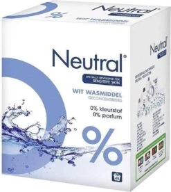 Neutral 0% Wit Parfumvrij Waspoeder - 45 Wasbeurten - Wasmiddel -Huishoudelijke Artikelen Winkel 1073x1200 2