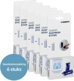 Geberit DuoFresh Sticks - 48 Stuks - Voordeelverpakking - Toilet/WC Blokjes Inbouwreservoir -Huishoudelijke Artikelen Winkel 1091x1200