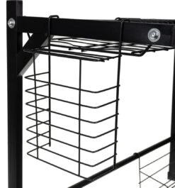 Afdruiprek Droger Zwart Voor Bestek Boven De Gootsteen 65 Cm X 29 Cm X 52 Cm -Huishoudelijke Artikelen Winkel 1119x1200 2