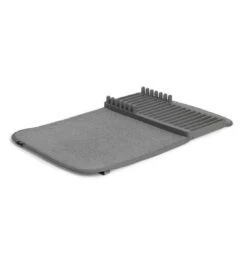 Umbra Udry Afdruiprek Met Droogmat - Antraciet -Huishoudelijke Artikelen Winkel 1122x1200 5