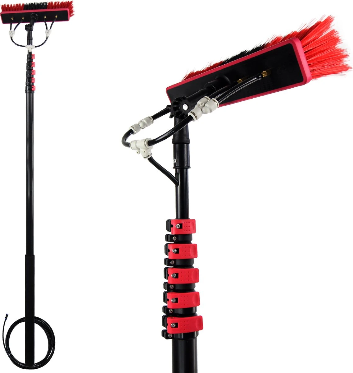 Kibani Telescoop Borstel 9m - Telescoopsteel Ramenwassen - Telescoopsteel Met Borstel - Telescoopsteel - Telescoopsteel Met Waterdoorvoer - Ramenwassen - Raamwisser Met Telescoopsteel - Raamwisser - Telescoopstelen 3 Kibani Telescoop Borstel 9m - Telescoopsteel Ramenwassen - Telescoopsteel Met Borstel - Telescoopsteel - Telescoopsteel Met Waterdoorvoer - Ramenwassen - Raamwisser Met Telescoopsteel - Raamwisser - Telescoopstelen