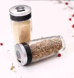 Merkloos Decopatent® Kruidenrek Incl. 16 Glazen Kruiden Potjes - Rvs Strooideksel - Staand Kruiden & Specerijen Rek - Kruidenpotjes Glas -Huishoudelijke Artikelen Winkel 1141x1200 1