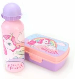 Broodtrommel + Drinkfles Unicorn | Lunchbox Voor Kinderen | Eenhoorn Roze LS03a 15 Broodtrommel + Drinkfles Unicorn | Lunchbox Voor Kinderen | Eenhoorn Roze LS03a -Huishoudelijke Artikelen Winkel 1141x1200