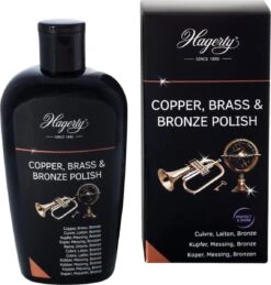 Hagerty Copper, Brass & Bronze Polish - Poetsmiddel Voor Koper, Messing En Brons 250 Ml -Huishoudelijke Artikelen Winkel 1145x1200