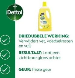Dettol - Power & Fresh - Allesreiniger - Citrus - 8 X 1 Liter -Huishoudelijke Artikelen Winkel 1149x1200