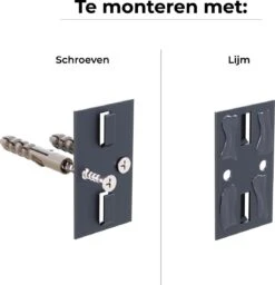 Noswo Kruidenrek Ophangbaar - Kruidenrek Voor Kruidenpotjes - Keukenrek Hangend - 50 Cm - Zwart -Huishoudelijke Artikelen Winkel 1156x1200 3