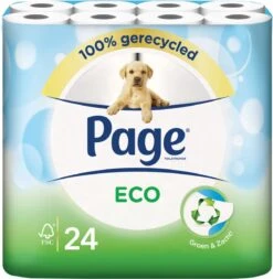 Page Toiletpapier - Eco - Duurzaam - 24 Rollen - Voordeelverpakking -Huishoudelijke Artikelen Winkel 1172x1200 1