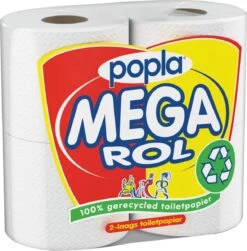Popla Megarol Wc Papier - 24 Rollen 5 Popla Megarol Wc Papier - 24 Rollen -Huishoudelijke Artikelen Winkel 1180x1200 3