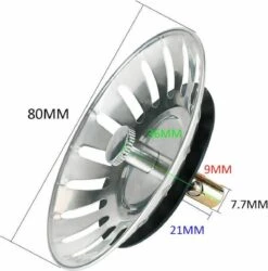 Afvoerzeef Roestvrijstaal - Gootsteen Zeef - Gootsteen Stopper - RVS - 80mm 9 Afvoerzeef Roestvrijstaal - Gootsteen Zeef - Gootsteen Stopper - RVS - 80mm -Huishoudelijke Artikelen Winkel 1184x1200 2
