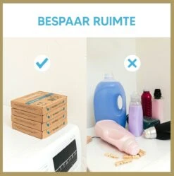 Wasmiddeldoekjes - Ocean Breeze Wasstrips 64 Wasbeurten – Wasmiddel Wasdoekjes - Natuurlijke Wasverzachter – Vegan – Zero Waste -Huishoudelijke Artikelen Winkel 1190x1200 13