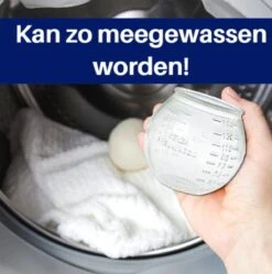 Waspakket - 6 Drogerballen - 2 Wasbollen - Maatschepje - Wasdoekje - Doseerbol - Wasbol - Doseerbollen -Huishoudelijke Artikelen Winkel 1191x1200 4