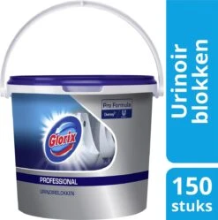 Glorix Schoonmaakmiddel: Urinoirtablet Glorix/ds 150 -Huishoudelijke Artikelen Winkel 1192x1200