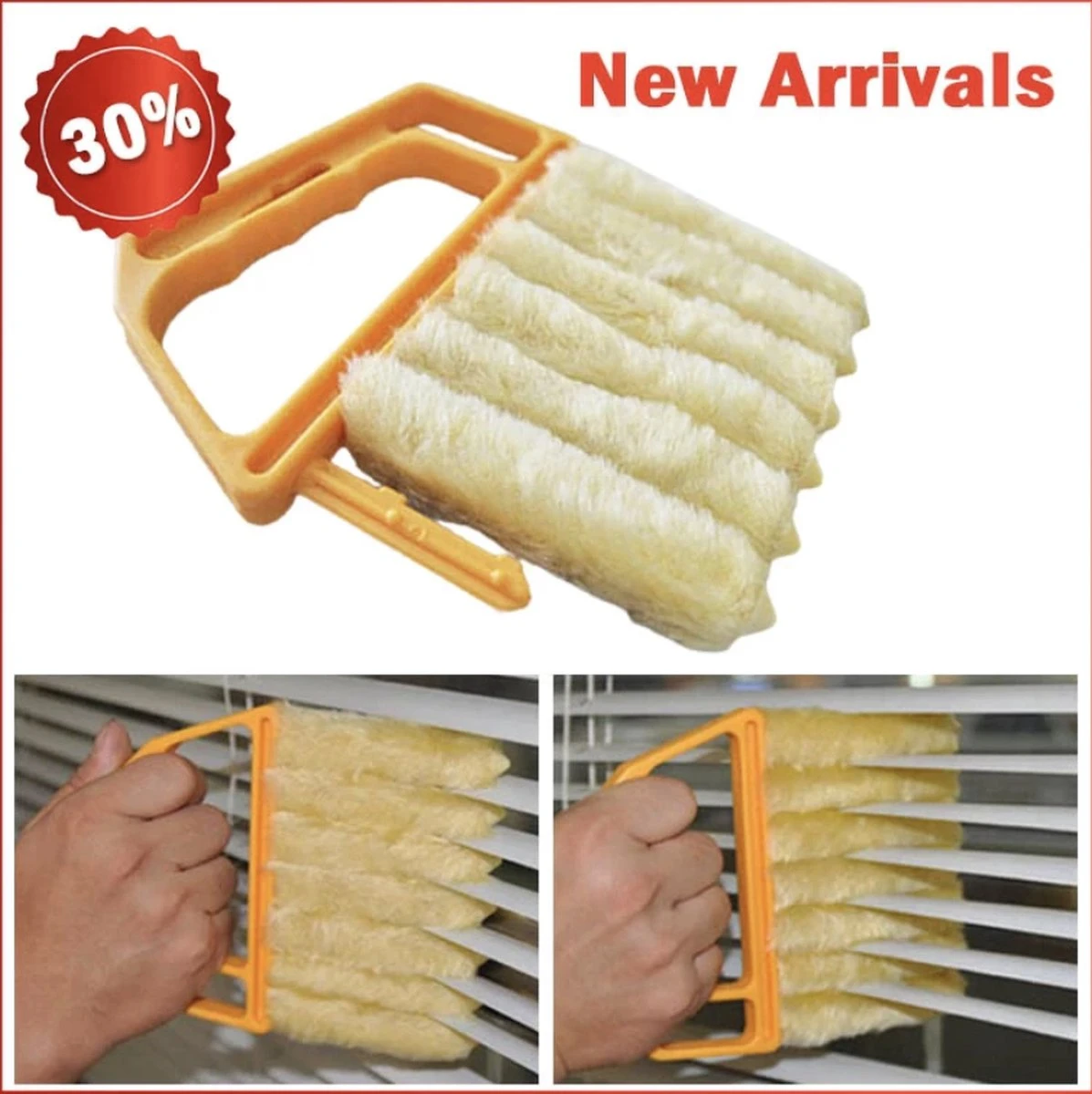 Merkloos Soluzzion - Professionele Luxaflex, Jaloezie & Lamellen Reiniger - Lamellen Borstel - Stof Verwijderen - Jaloezie Stoffer - Stofvrij Maken Van Raambekleding 3 Merkloos Soluzzion - Professionele Luxaflex, Jaloezie & Lamellen Reiniger - Lamellen Borstel - Stof Verwijderen - Jaloezie Stoffer - Stofvrij Maken Van Raambekleding