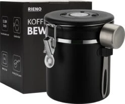 Koffie Bewaarbus Luchtdicht Met CO2 Uitlaat - Koffieblik Bewaarblik Voor 500 Gr Koffiebonen - Zwart - 1.2L 15 Koffie Bewaarbus Luchtdicht Met CO2 Uitlaat - Koffieblik Bewaarblik Voor 500 Gr Koffiebonen - Zwart - 1.2L -Huishoudelijke Artikelen Winkel 1200x1000 1
