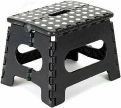 Opvouwbare Kruk - Keukentrap - Zwart -Huishoudelijke Artikelen Winkel 1200x1074