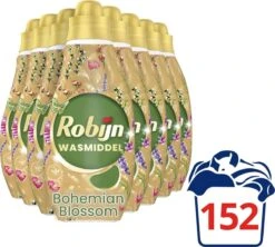 Robijn Klein & Krachtig Color Bohemian Blossom Vloeibaar Wasmiddel - 8 X 19 Wasbeurten - Voordeelverpakking -Huishoudelijke Artikelen Winkel 1200x1080 1