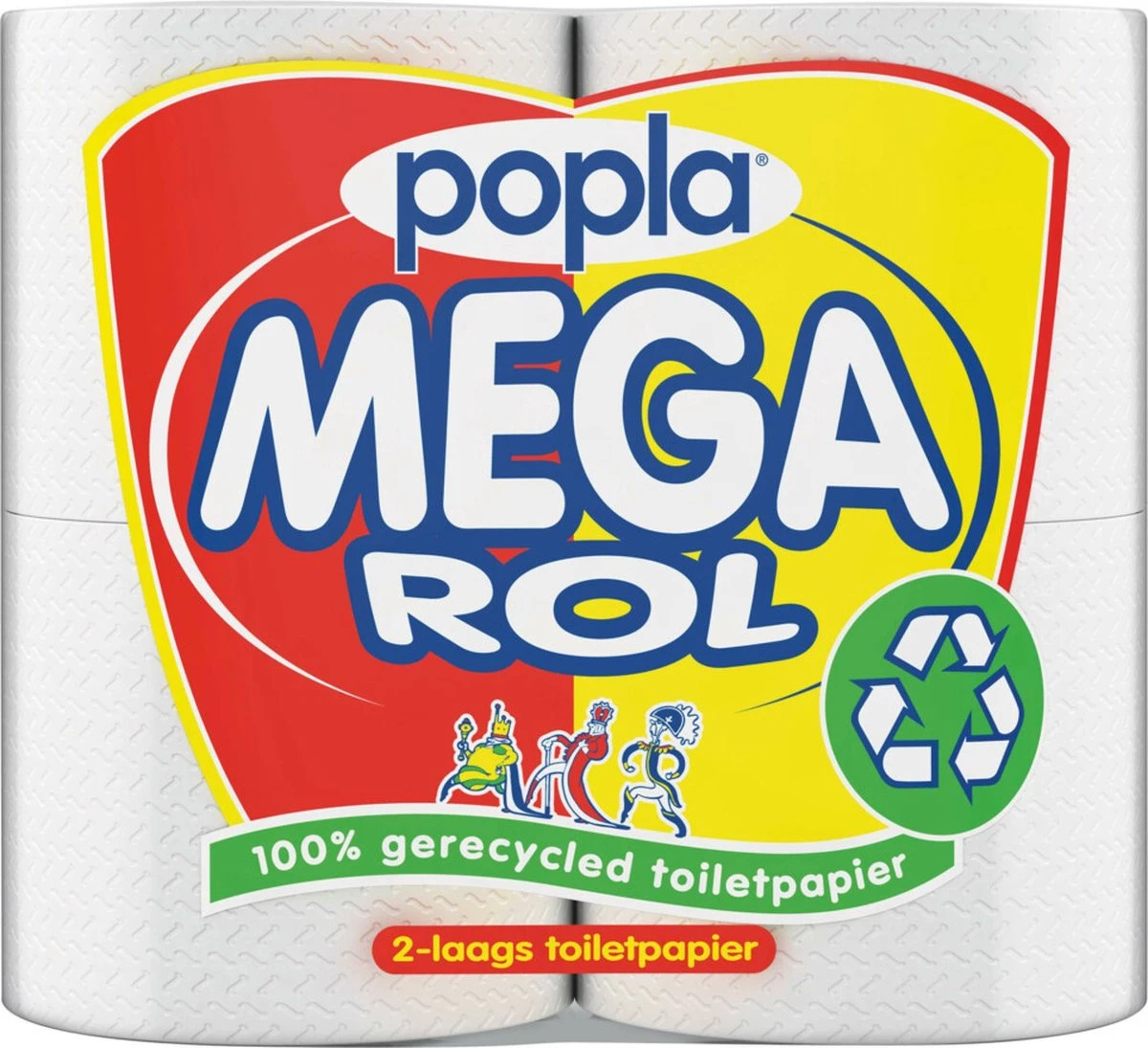 Popla Megarol Wc Papier - 24 Rollen 3 Popla Megarol Wc Papier - 24 Rollen