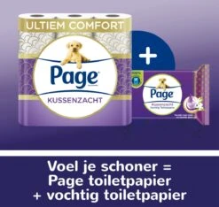Page Vochtig Toiletpapier - 12 X 38 Stuks - Kussenzacht Vochtig Wc Papier - Voordeelverpakking -Huishoudelijke Artikelen Winkel 1200x1138 3
