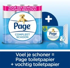 Page Toiletpapier - 32 Rollen - Compleet Schoon Wc Papier - Met Een Vleugje Katoen -Huishoudelijke Artikelen Winkel 1200x1159 6