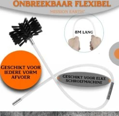 Schoorsteenveegset - 8 Meter - 2 Borstelkoppen - Professioneel - Schoorsteen Borstel - Veegkit - Haardset Voor Houtkachel - Flexibel - Schoorsteenveger - Pelletkachel Accessoires - Schoorsteen Reiniger - Geschikt Voor Boormachines 13 Schoorsteenveegset - 8 Meter - 2 Borstelkoppen - Professioneel - Schoorsteen Borstel - Veegkit - Haardset Voor Houtkachel - Flexibel - Schoorsteenveger - Pelletkachel Accessoires - Schoorsteen Reiniger - Geschikt Voor Boormachines -Huishoudelijke Artikelen Winkel 1200x1167 3