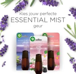 Air Wick Essential Mist Automatische Luchtverfrisser - Ontspannende Lavendel - 3 Navullingen -Huishoudelijke Artikelen Winkel 1200x1169
