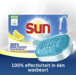 SUN® Sun All-In-1 Citroen Vaatwastabletten - 7 X 24 Tabletten - Voordeelverpakking 20 SUN® Sun All-In-1 Citroen Vaatwastabletten - 7 X 24 Tabletten - Voordeelverpakking -Huishoudelijke Artikelen Winkel 1200x1176 7