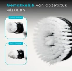 Merkloos Scrubclean Elektrische Schoonmaakborstel-7 In 1 Schrobber Met Steel-2 Standen Poetsmachine-max 130cm-badkamer/keuken/auto +gratis Houder -Huishoudelijke Artikelen Winkel 1200x1178 2