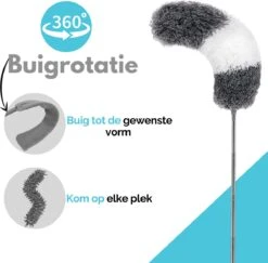 VAIVE Plumeau Uitschuifbaar - Stoffer - Duster - Ragebol Met Telescoopsteel -Huishoudelijke Artikelen Winkel 1200x1179 2