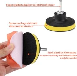 Borstelset Boormachine 25 Delig - Schuursponsjes- Schrobborstel – Boorborstel – Schuurborstel - Borstel Boormachine – Schoonmaakborstel – Reinigingsborstel – Tapijtreiniger - Borstelset -Huishoudelijke Artikelen Winkel 1200x1184 10