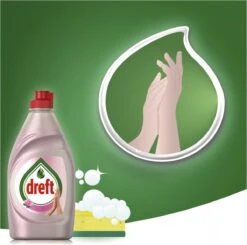 Dreft Clean & Care Rose & Satin Afwasmiddel - 8x780ml - Voordeelverpakking -Huishoudelijke Artikelen Winkel 1200x1188 5
