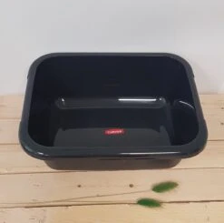 Curver Afwasbak Rechthoekig - 9 Liter - Antraciet -Huishoudelijke Artikelen Winkel 1200x1188 7