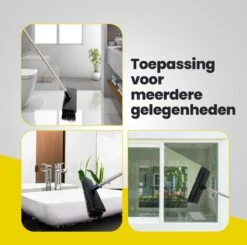 Schrobbezem Zwart Luiwagen Met Steel 120cm - Tuinbezem Straatbezem - Schoonmaak Schrobber Kunststof Harde Bezem - Schrobborstel En Schuurborstel -Huishoudelijke Artikelen Winkel 1200x1190 5