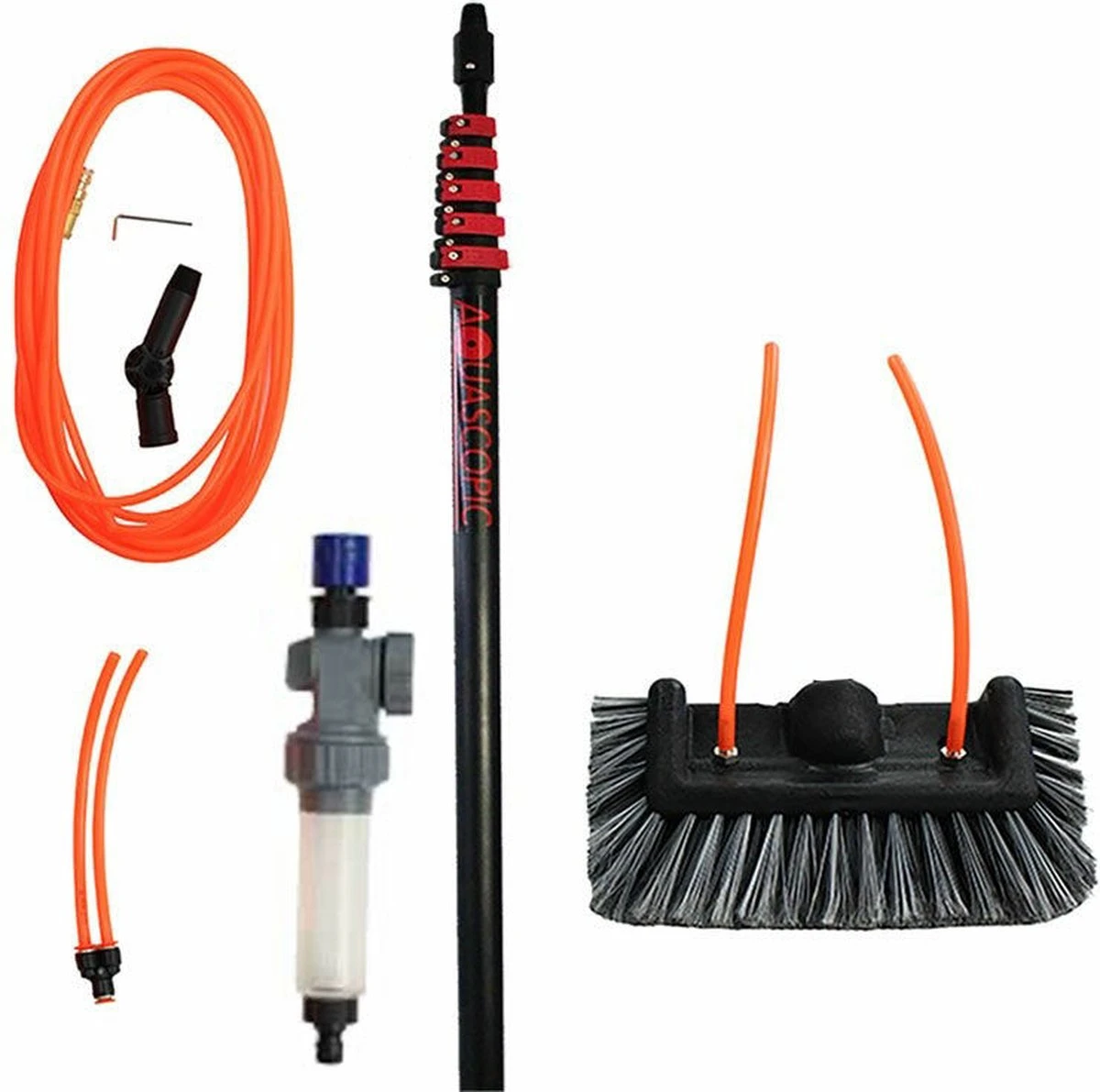 Aquascopic - Telescopische Steel Met Set - 3,6 M 8 Aquascopic - Telescopische Steel Met Set - 3,6 M - Afbeelding 6