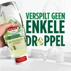 Dreft Natuurlijke Geur - Afwasmiddel - Bergamot & Gember - Ondersteboven Fles - Voordeelverpakking 8 X 370 Ml -Huishoudelijke Artikelen Winkel 1200x1198 41
