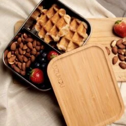 Dzukou Jim Corbett – RVS Lunchbox - Volwassenen - Met Vakjes - 1200 Ml -Huishoudelijke Artikelen Winkel 1200x1200 1005