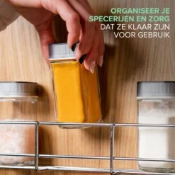 Merkloos Coninx Kruidenrek KR3000 - Ophangbaar - 32 Kruidenpotjes - 4 Laags -Huishoudelijke Artikelen Winkel 1200x1200 1014