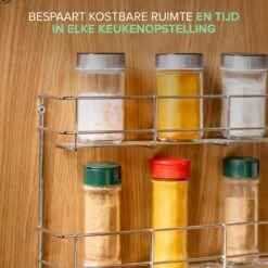 Merkloos Coninx Kruidenrek KR3000 - Ophangbaar - 32 Kruidenpotjes - 4 Laags -Huishoudelijke Artikelen Winkel 1200x1200 1015