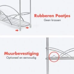 KitchenBrothers Kruidenrek - Staand - Voor 21 Potjes - 3 Laags - Chroom 10 KitchenBrothers Kruidenrek - Staand - Voor 21 Potjes - 3 Laags - Chroom -Huishoudelijke Artikelen Winkel 1200x1200 1091