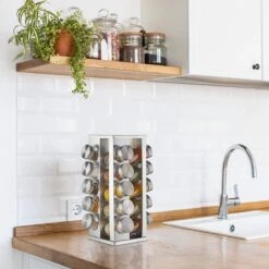 Pleasantwork Kruidenrek - Staand - Draaibaar - 20 Potjes -Huishoudelijke Artikelen Winkel 1200x1200 1095