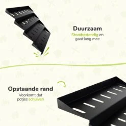 Kruidenrek Lade - Zwart - 4 Laags - Aluminium - Kruidenpotjes Opbergen 14 Kruidenrek Lade - Zwart - 4 Laags - Aluminium - Kruidenpotjes Opbergen -Huishoudelijke Artikelen Winkel 1200x1200 1098