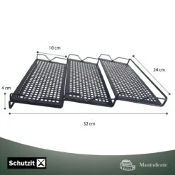 Schutzit - Kruidenrek Lade - Metaal - Zwart - 3 Lagen - Kruiden Organizer Liggend Ladeinzet -Huishoudelijke Artikelen Winkel 1200x1200 1134