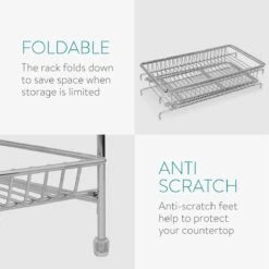 Navaris Stalen Kruidenrekje 2 Laags - Kruidenrek Staand - Rek Voor Kruidenpotjes En Glaasjes - Multifunctionele Organizer Voor Keuken En Badkamer 15 Navaris Stalen Kruidenrekje 2 Laags - Kruidenrek Staand - Rek Voor Kruidenpotjes En Glaasjes - Multifunctionele Organizer Voor Keuken En Badkamer -Huishoudelijke Artikelen Winkel 1200x1200 1160