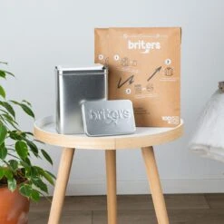 Briters Bewaarblik Origineel - Voor 200 Briters Wasstrips - Gemaakt In Nederland - Aluminium - 100% Recyclebaar - 10 Jaar Garantie -Huishoudelijke Artikelen Winkel 1200x1200 1228