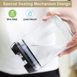 IGOODS - Voorraadpotten - Voorraaddozen- Voorraadboxen 7 Stuks - Met Zwarte Deksel -Huishoudelijke Artikelen Winkel 1200x1200 1232