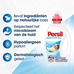 Persil® Persil Gel Sensitive - Vloeibaar Wasmiddel - Gevoelige Huid En Baby - Voordeelverpakking - 3 X 20 Wasbeurten -Huishoudelijke Artikelen Winkel 1200x1200 1292