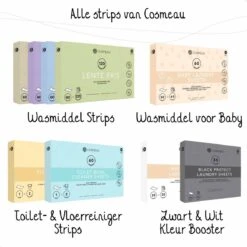 Cosmeau Toiletreiniger Sheets 60 Beurten Wasvellen Detergent Sheets Eco Toilet Strips - Cosmo Cosmea Kosmo -Huishoudelijke Artikelen Winkel 1200x1200 132
