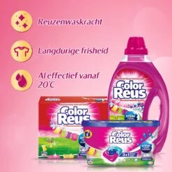 Color Reus Power Caps Wascapsules – Wasmiddel Capsules – Voordeelverpakking – 2x40 Wasbeurten 16 Color Reus Power Caps Wascapsules – Wasmiddel Capsules – Voordeelverpakking – 2x40 Wasbeurten -Huishoudelijke Artikelen Winkel 1200x1200 1391
