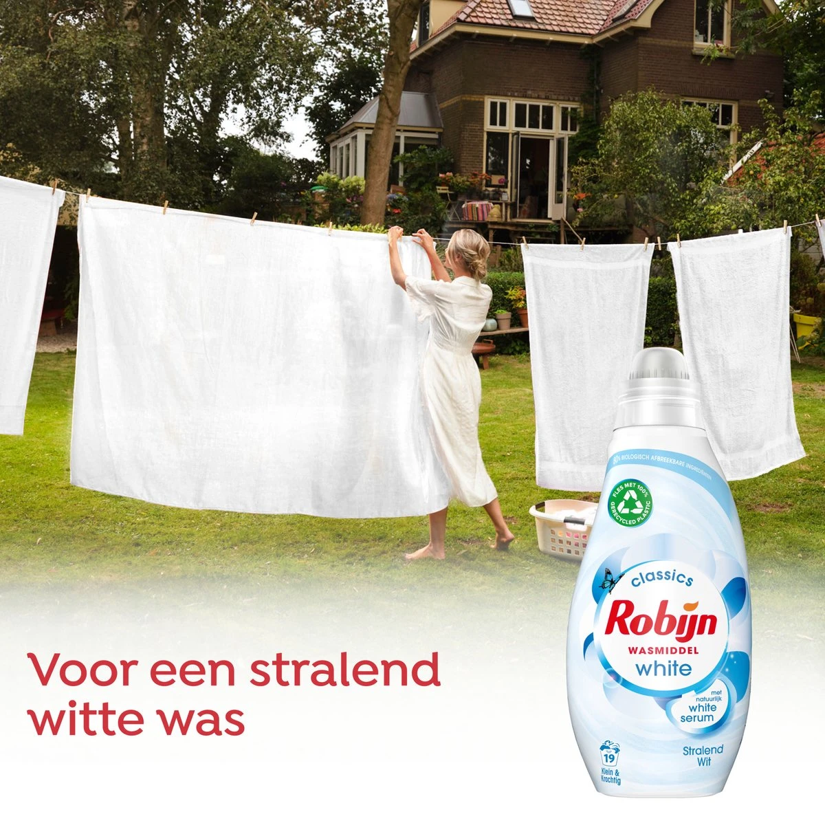 Robijn Klein & Krachtig Classics Stralend Wit Vloeibaar Wasmiddel - 8 X 19 Wasbeurten - Voordeelverpakking 7 Robijn Klein & Krachtig Classics Stralend Wit Vloeibaar Wasmiddel - 8 X 19 Wasbeurten - Voordeelverpakking - Afbeelding 5