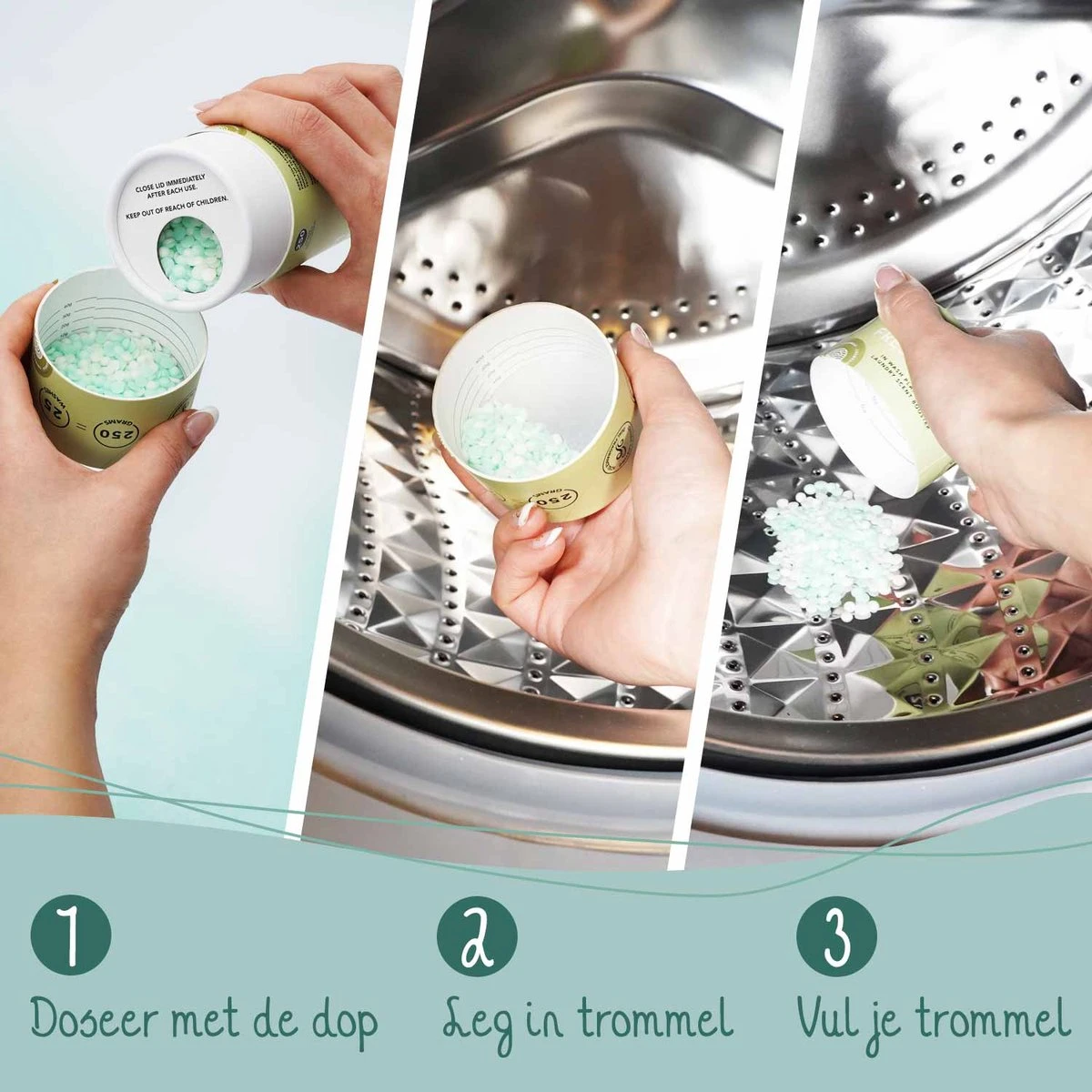 Cosmeau Geurparels 100 Wasbeurten Lentefris - Geurparels - Geurbooster Wasparfum - 4x25 Wasbeurten - Fris - 1000g - Geurkralen Scent Booster 6 Cosmeau Geurparels 100 Wasbeurten Lentefris - Geurparels - Geurbooster Wasparfum - 4x25 Wasbeurten - Fris - 1000g - Geurkralen Scent Booster - Afbeelding 4